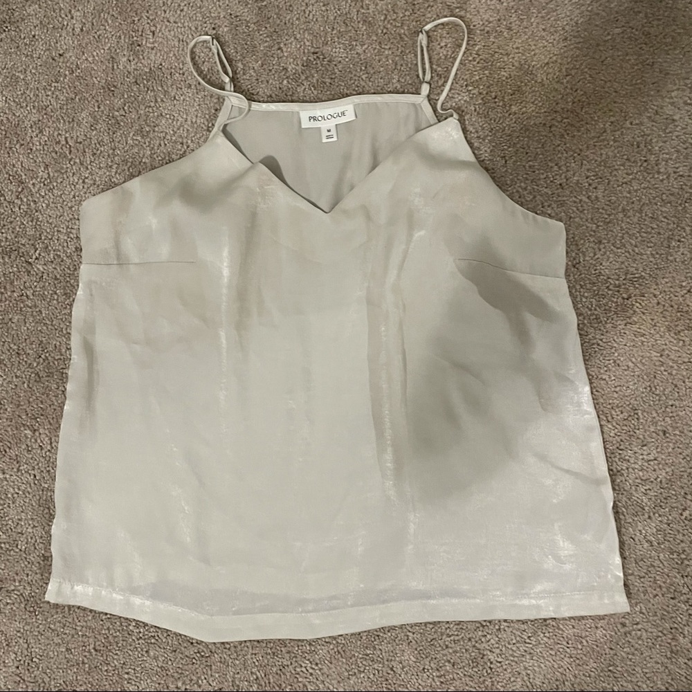 Ivory coloured top
